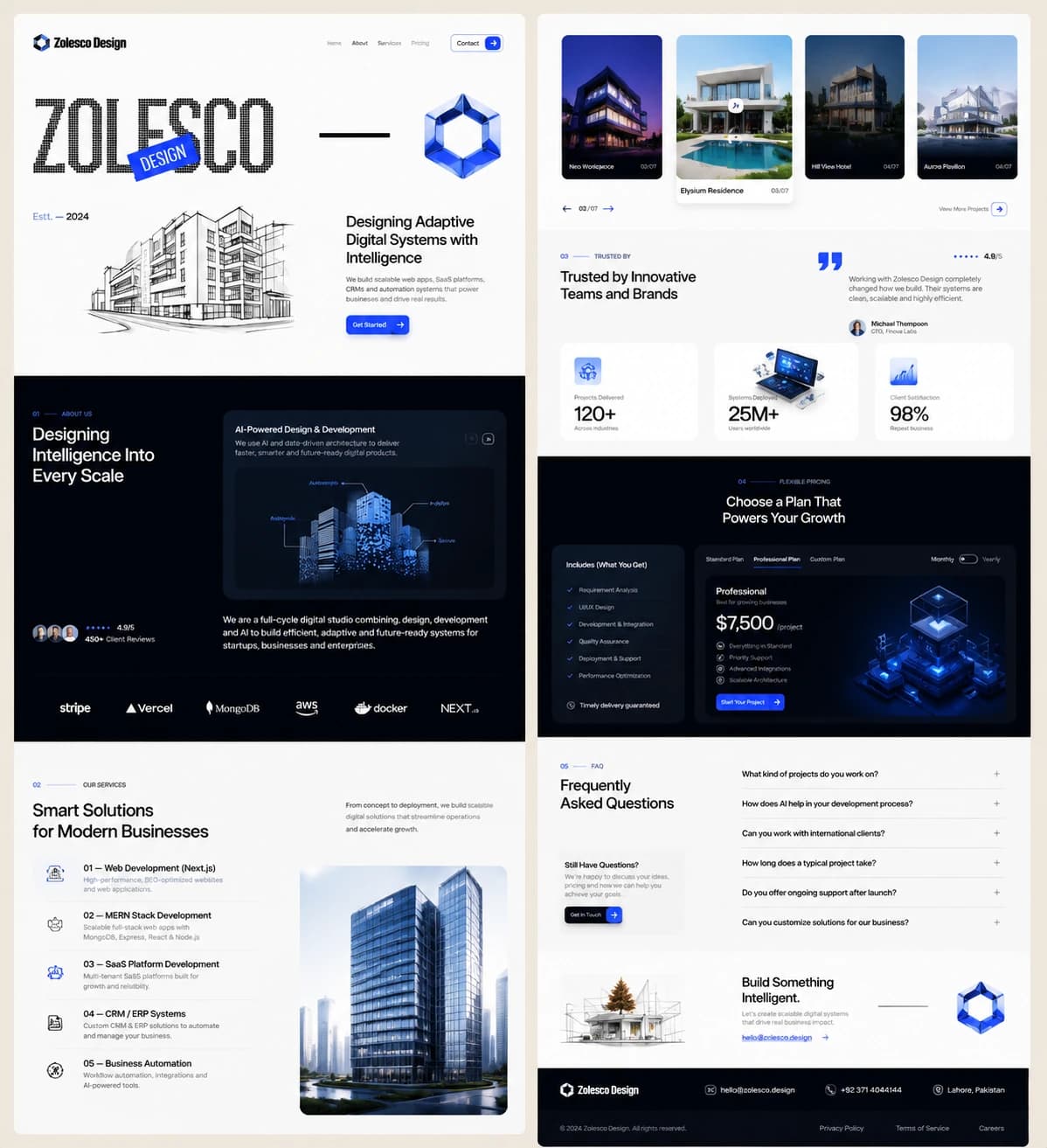 Business & Portfolio Website Samples thumbnail 4