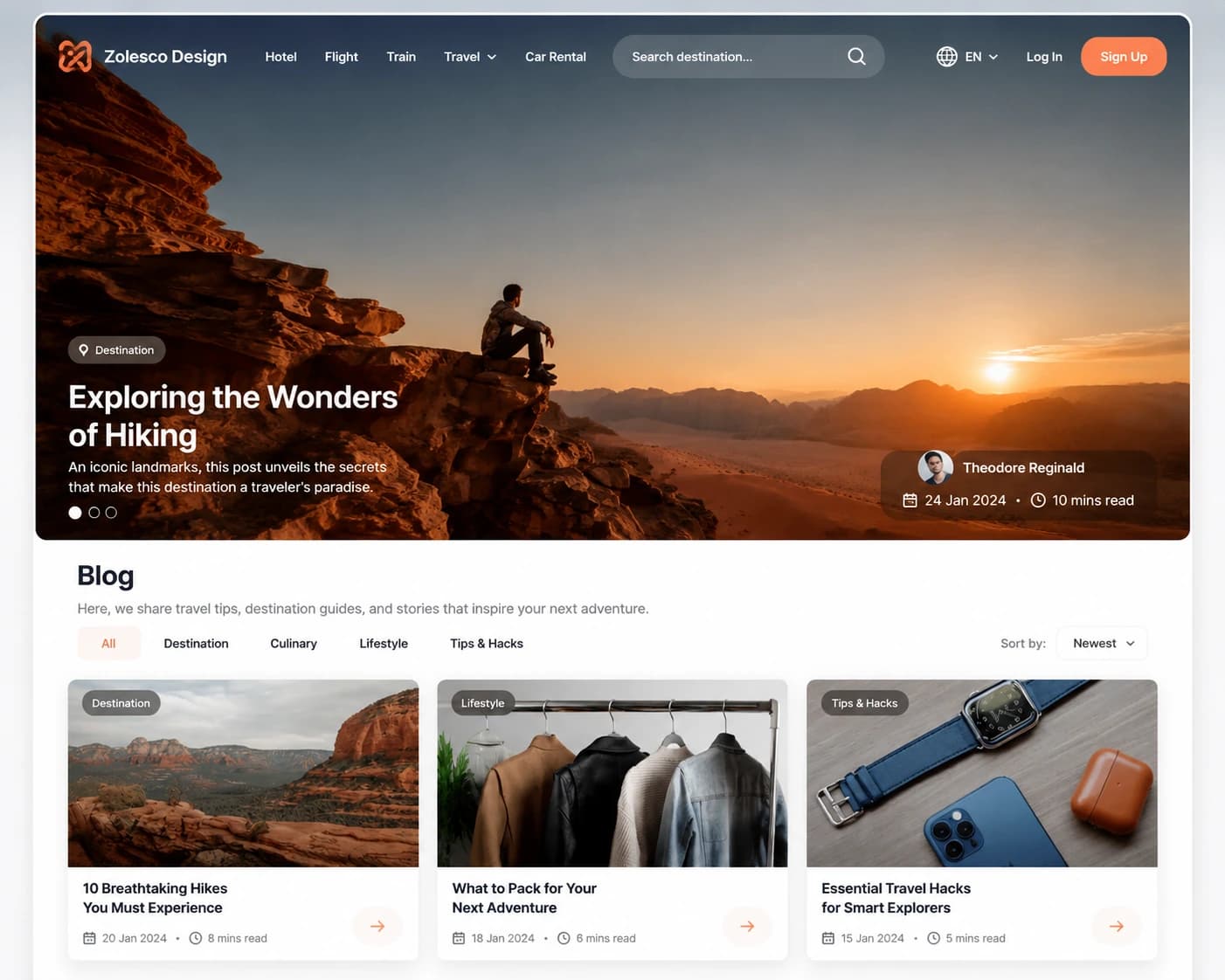 Business & Portfolio Website Samples thumbnail 7