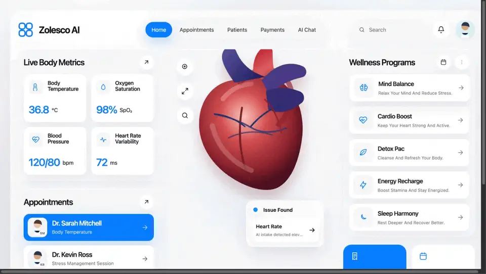 Hospital Management Platform with RAG-Style AI thumbnail 2
